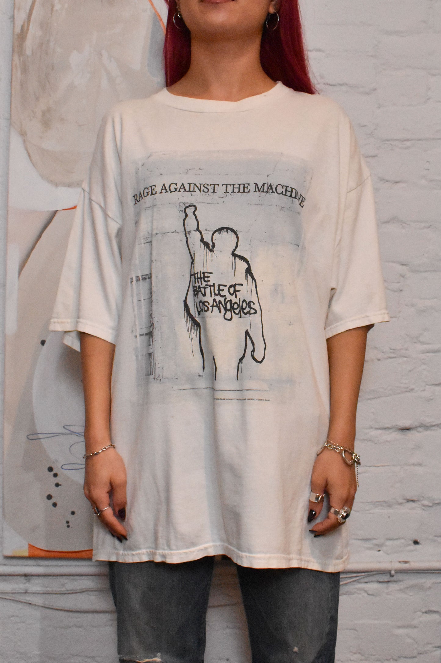 Vintage 1999 Rage Against The Machine T-shirt