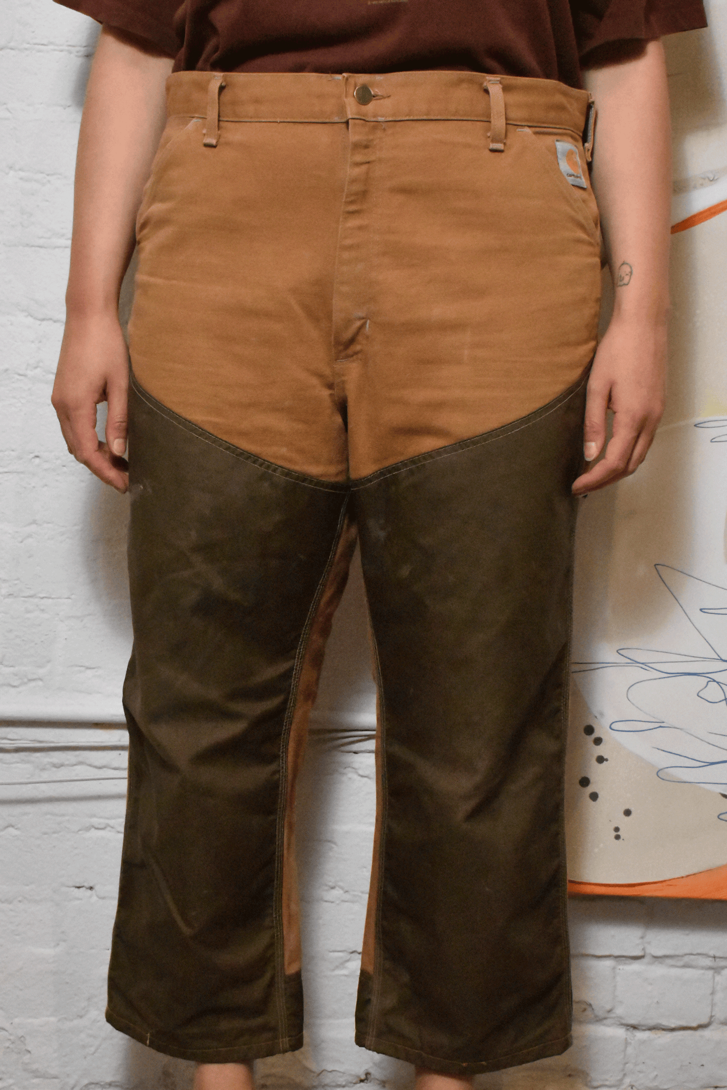 Vintage 1990s "Carhartt" Double Knee Workwear Pants