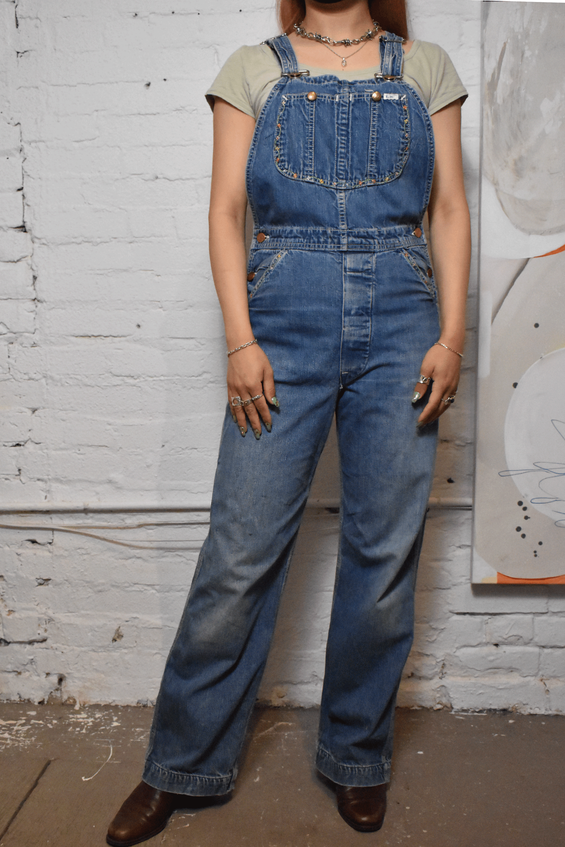 Lee 2025 denim overalls