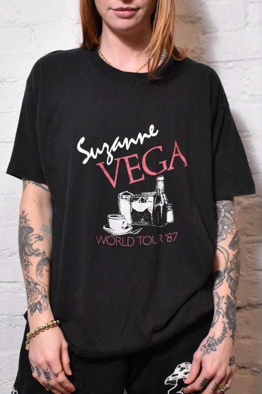 Vintage 1987 "Suzanne Vega World Tour" T-shirt