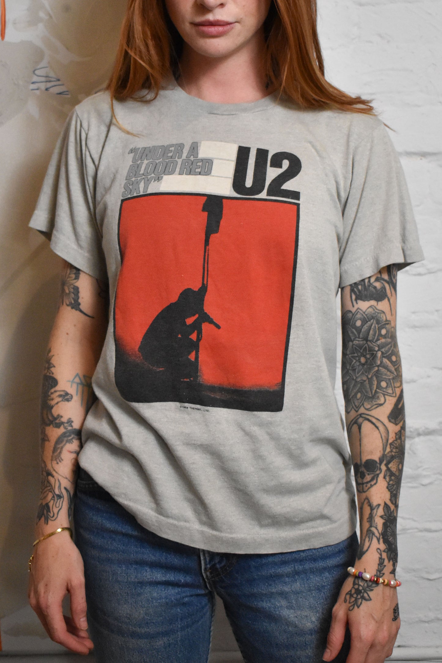 Vintage 1984 "U2 Under A Blood Red Sky" T-shirt