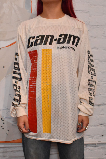 Vintage 1970’s Can-Am Motorcycles Motocross Jersey