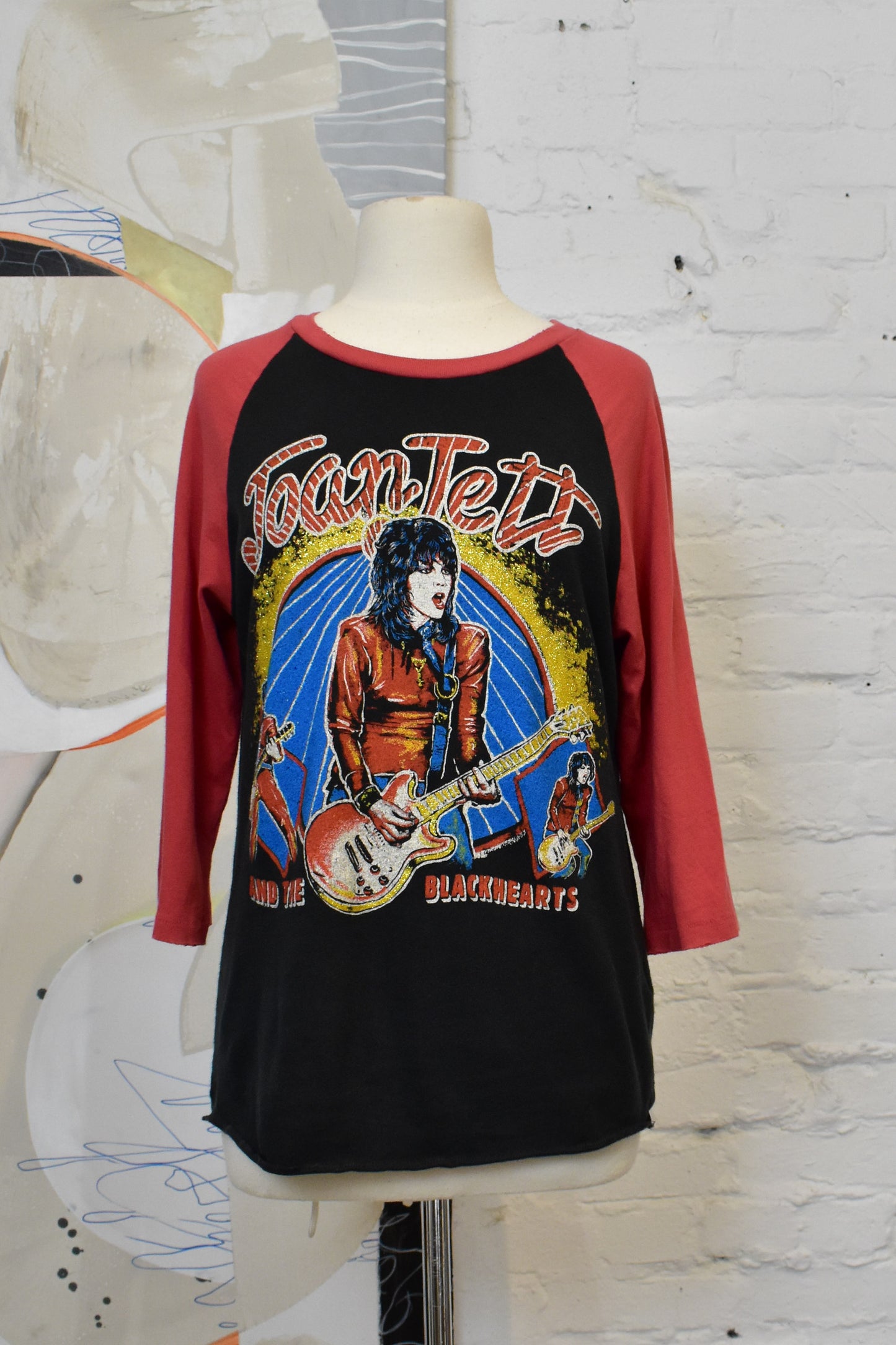 Vintage 1982 Joan Jett Tour Raglan T-shirt