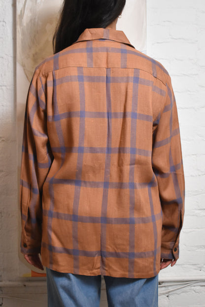 Vintage 1960s "Lancer" Plaid Shirt