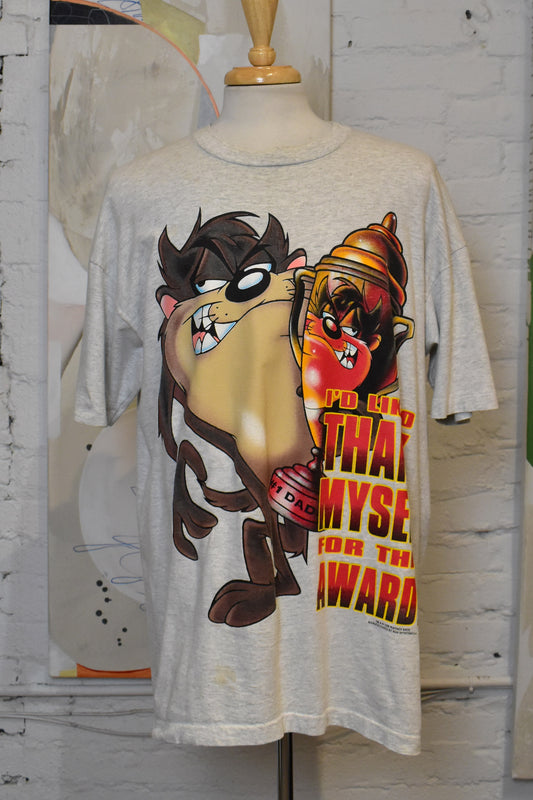 Vintage 1990s Tasmanian Devil "I'd Like To Thank Myself" T-shirt