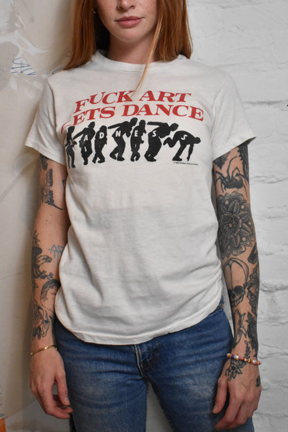 Vintage 1983 "Madness" F*ck Art Lets Dance Tour T-shirt