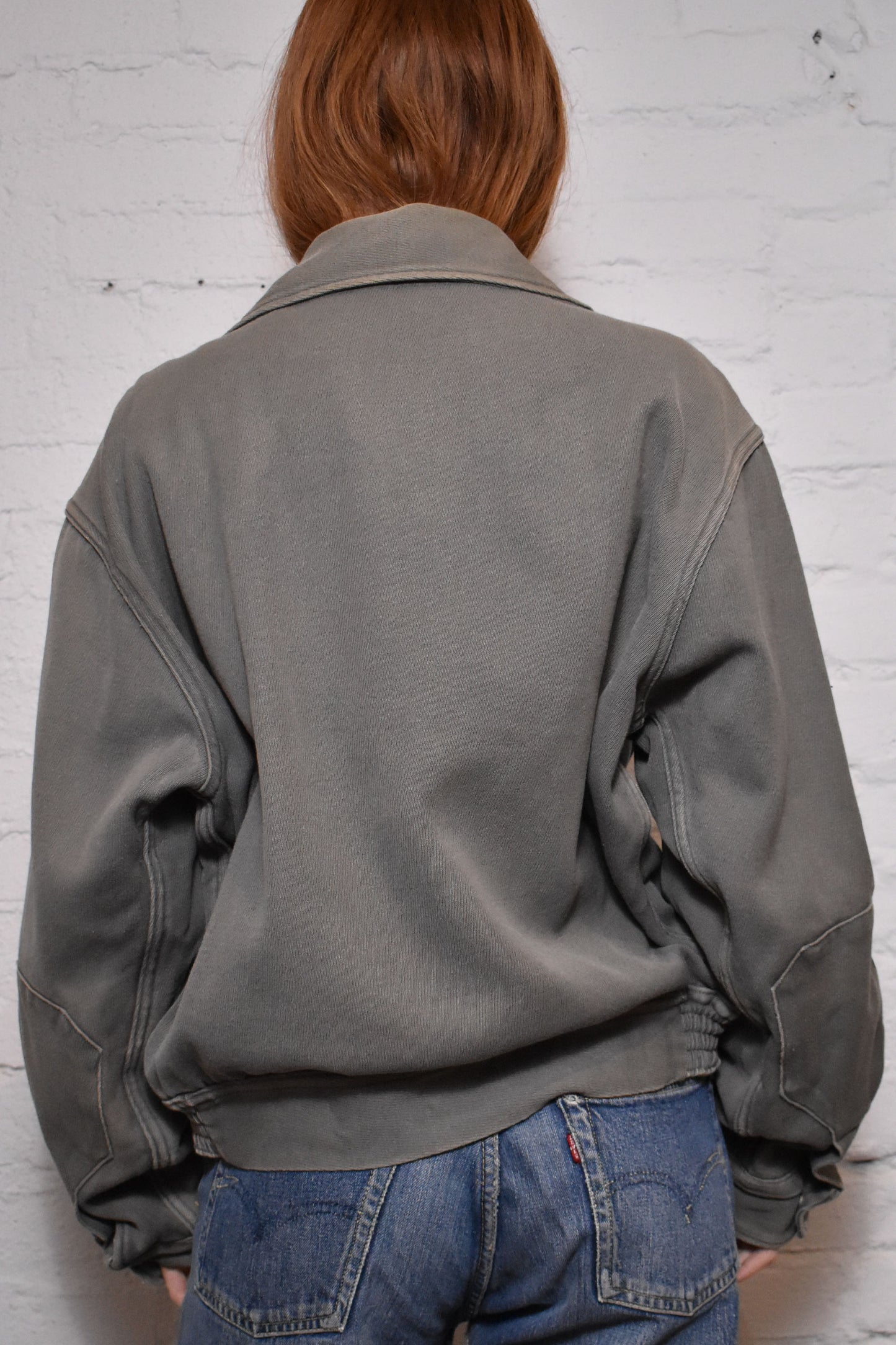 Vintage 1950s "Dickies" Grey Workwear Jacket