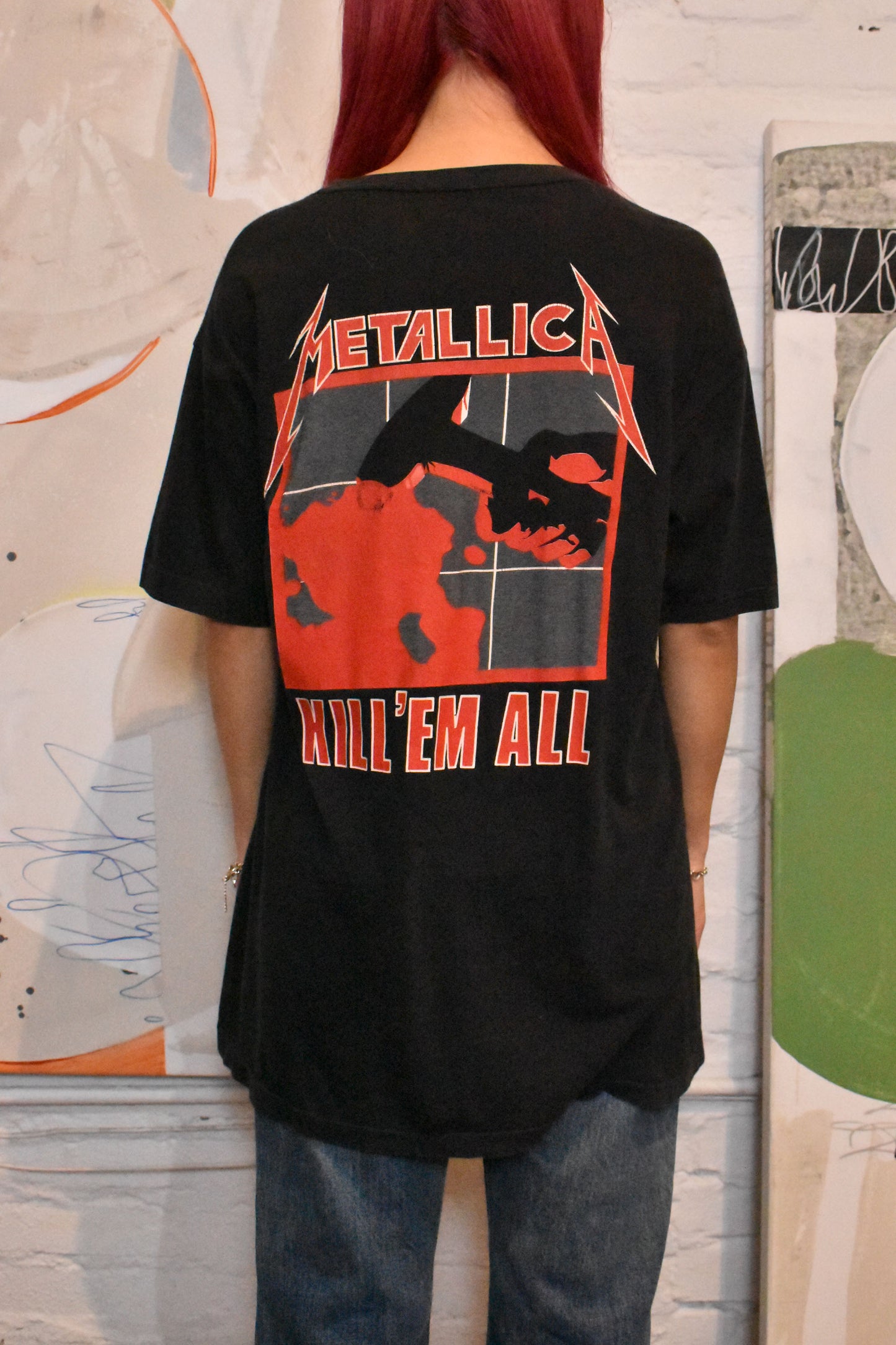 Vintage 1980s Metallica Kill 'Em All T-shirt