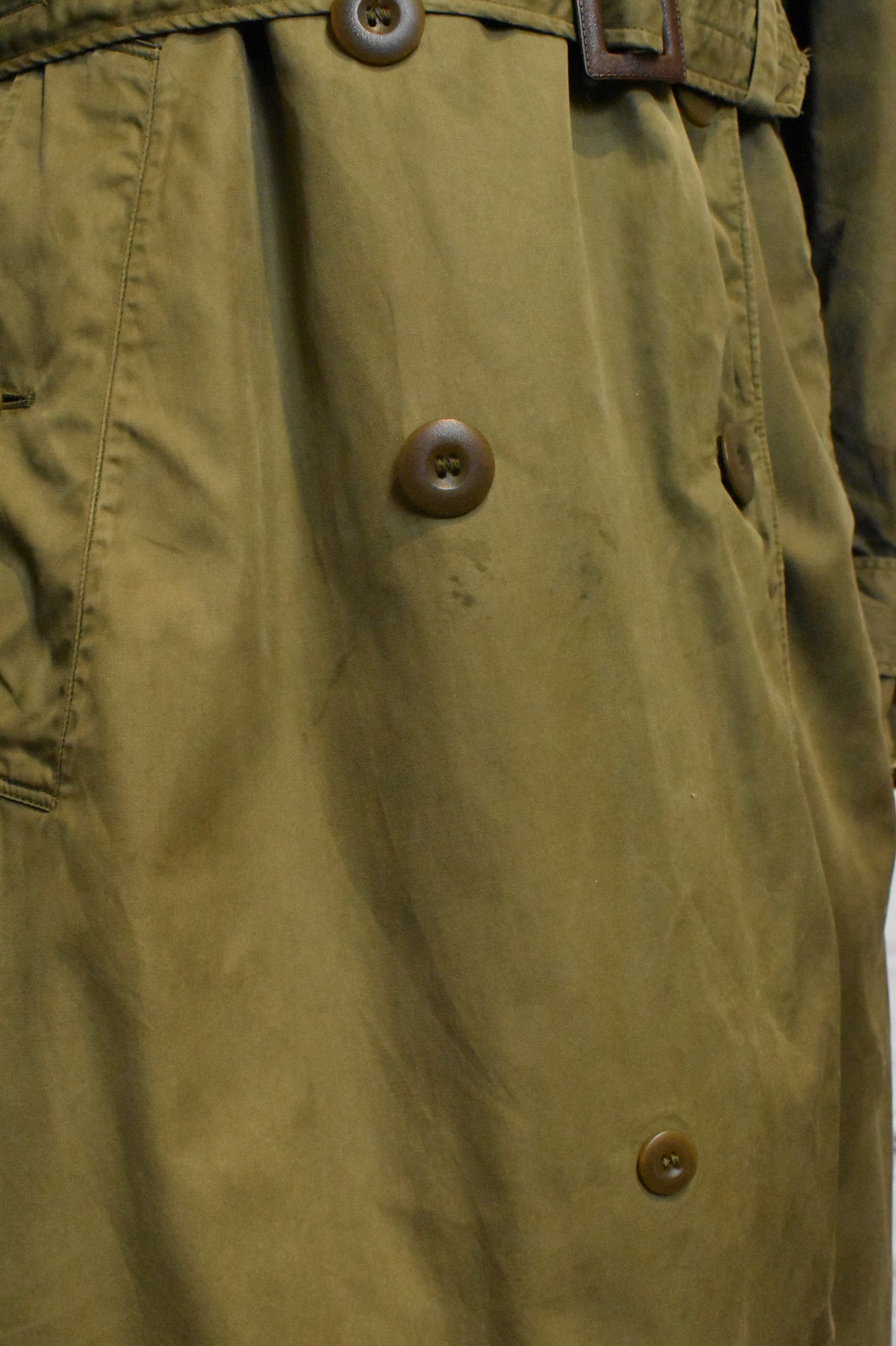 Vintage 1940s WWII US Army Trench Coat