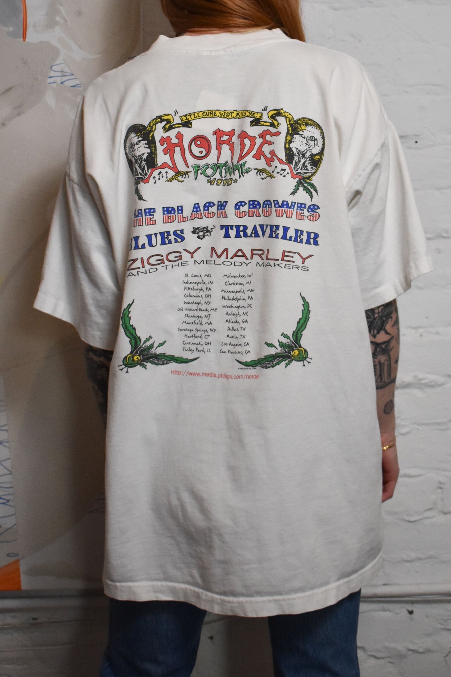 Vintage 1995 "The Shock Of Horde Festival" T-shirt