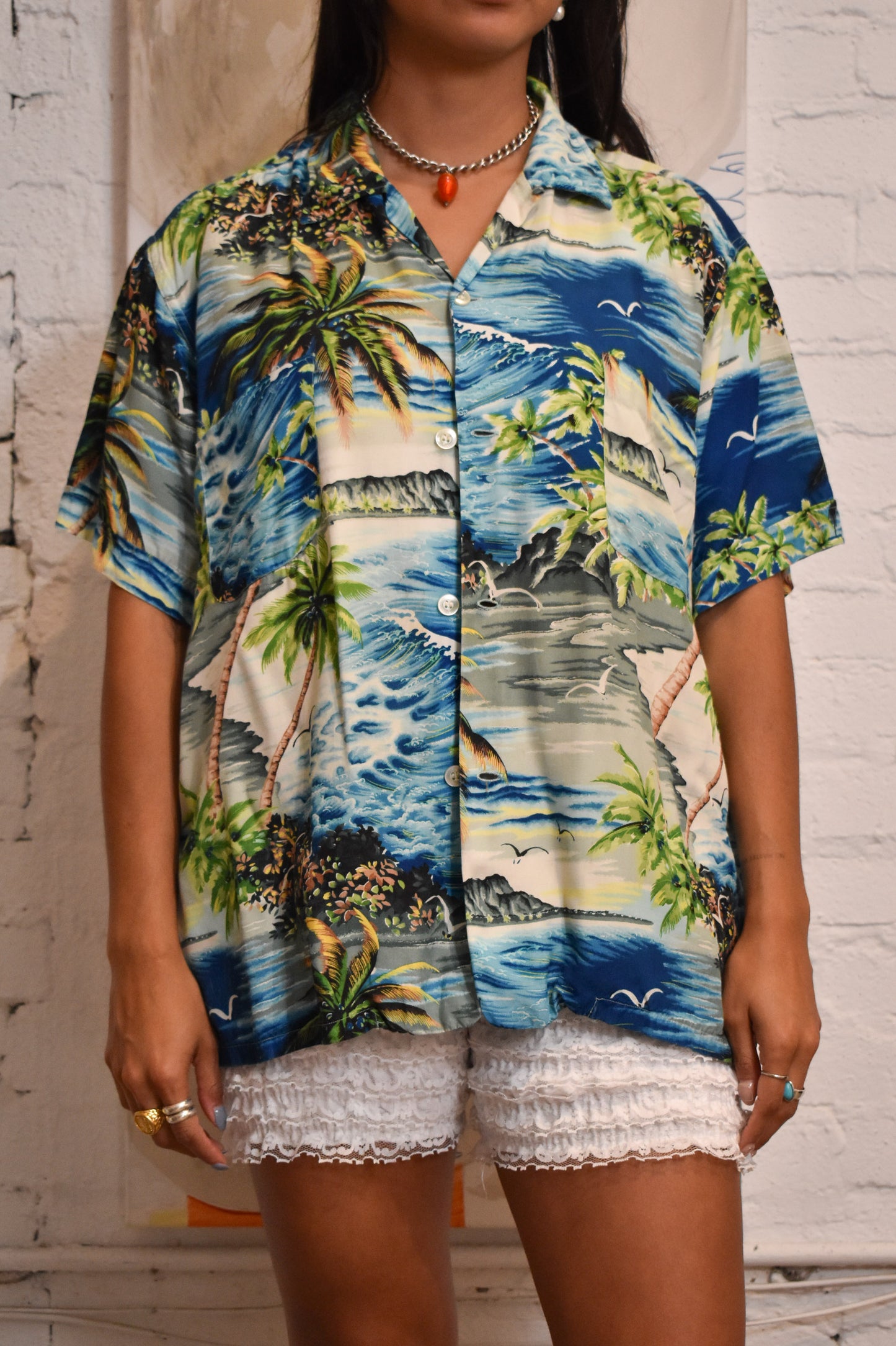 Vintage 1950s "Penney's" Hawaiian Shirt