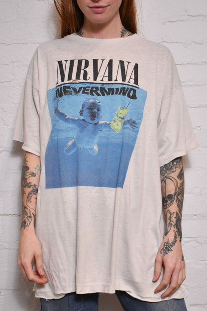 Vintage 1990s "Nirvana Nevermind" T-shirt