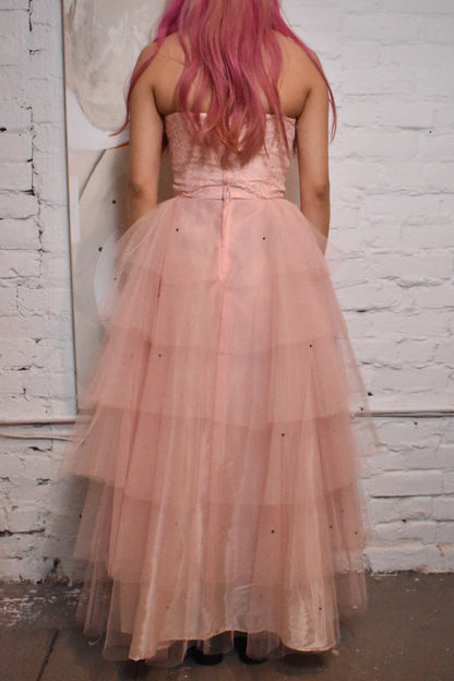 Vintage 1950s Tulle Party Dress