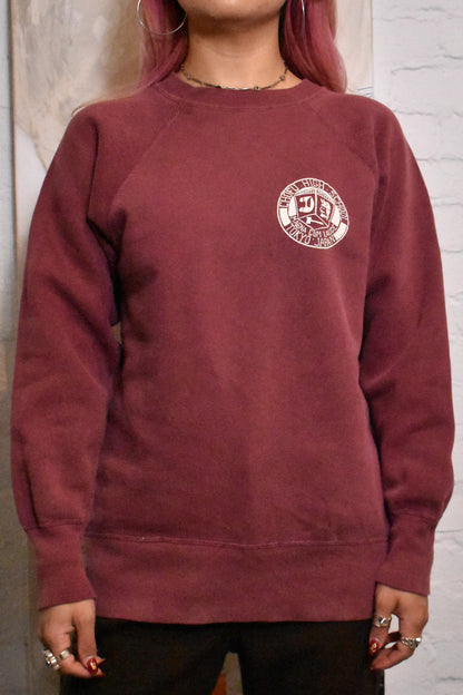 Vintage 1950s "Hanes Sport" Tokyo Japan High School Sweatshirt