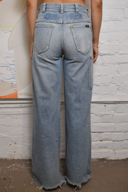 Vintage "HASH" Wide Leg Flare Jeans