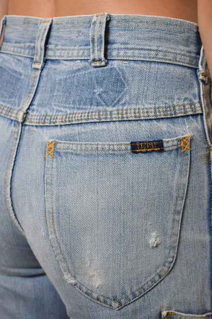 Vintage "HASH" Wide Leg Flare Jeans