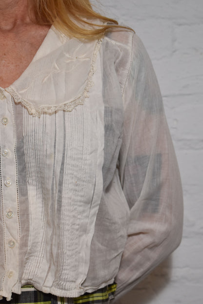 Vintage Antique Gauze Blouse