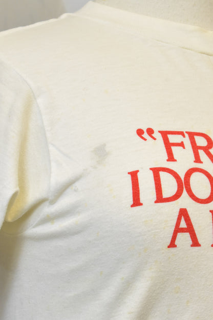 Vintage 1980s "Gone With The Wind" Maxell MGM Home Video T-shirt