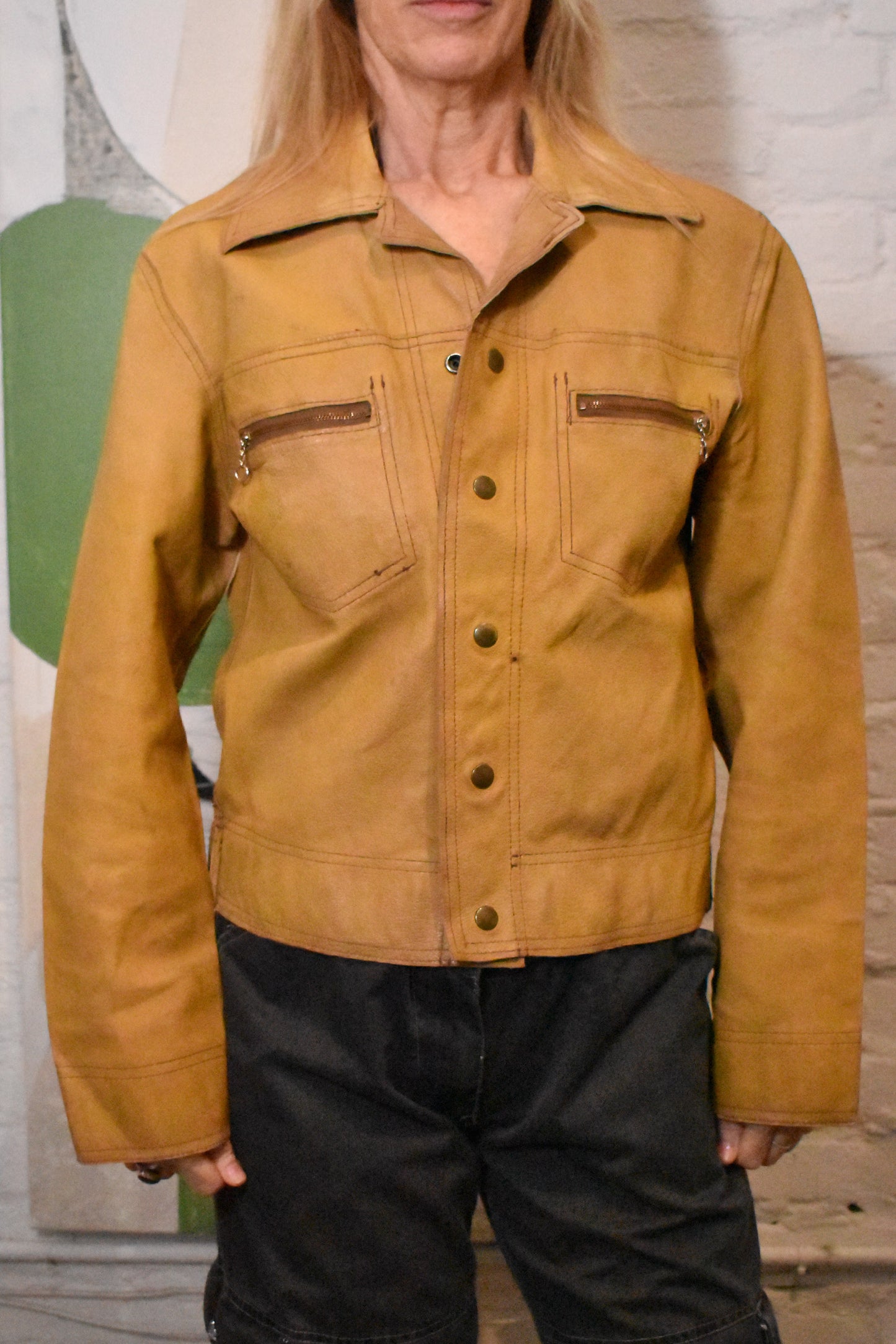 Vintage Late 1950s/60s Soft Leather Jacket