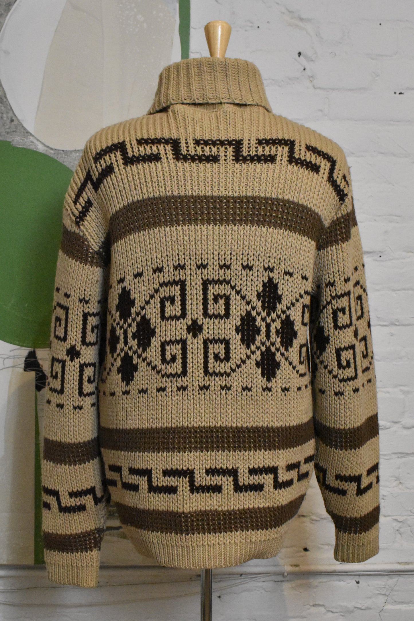 Vintage 1970s "Pendleton" Wool Knit Cardigan