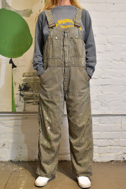 Vintage 1960s "Big Mac" Striped Overalls