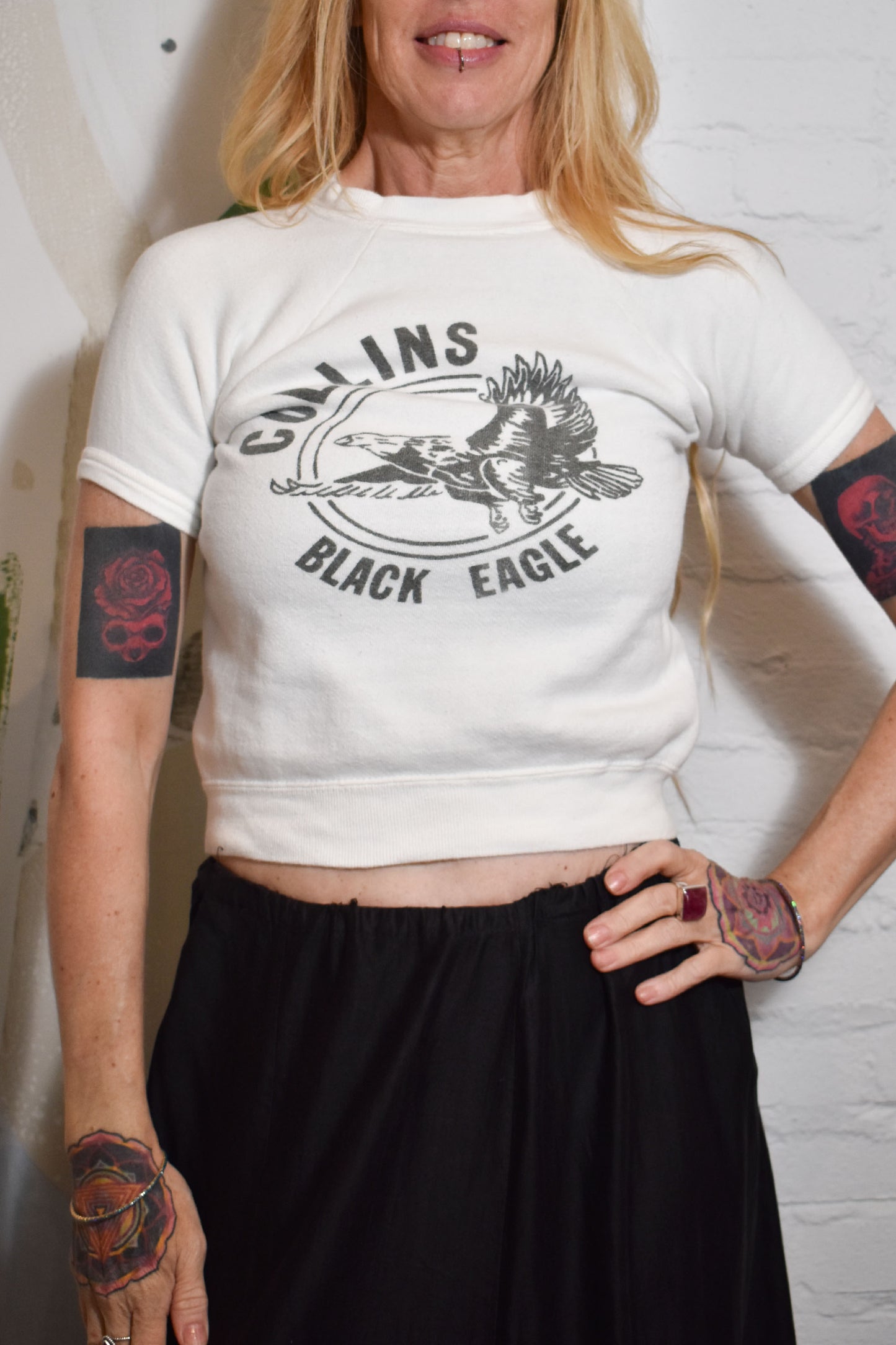 Vintage 1950s/60s Collins Black Eagle Kids Sweatshirt