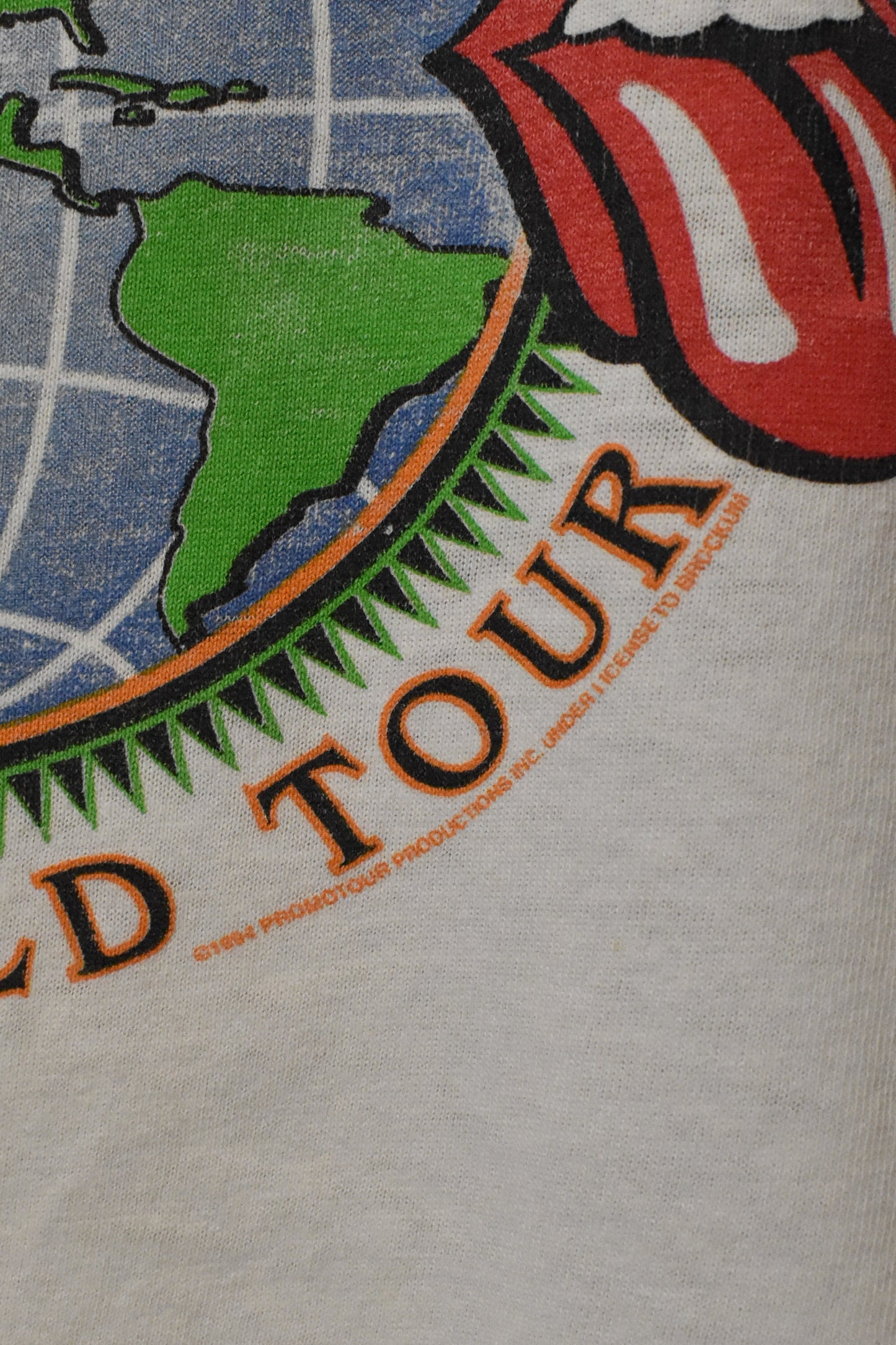 Vintage 1990s "Rolling Stones" Voodoo Lounge Tour T-shirt