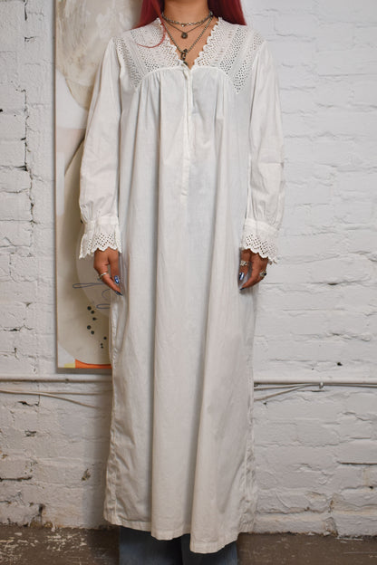 Antique Gauze Cotton Sleep Dress