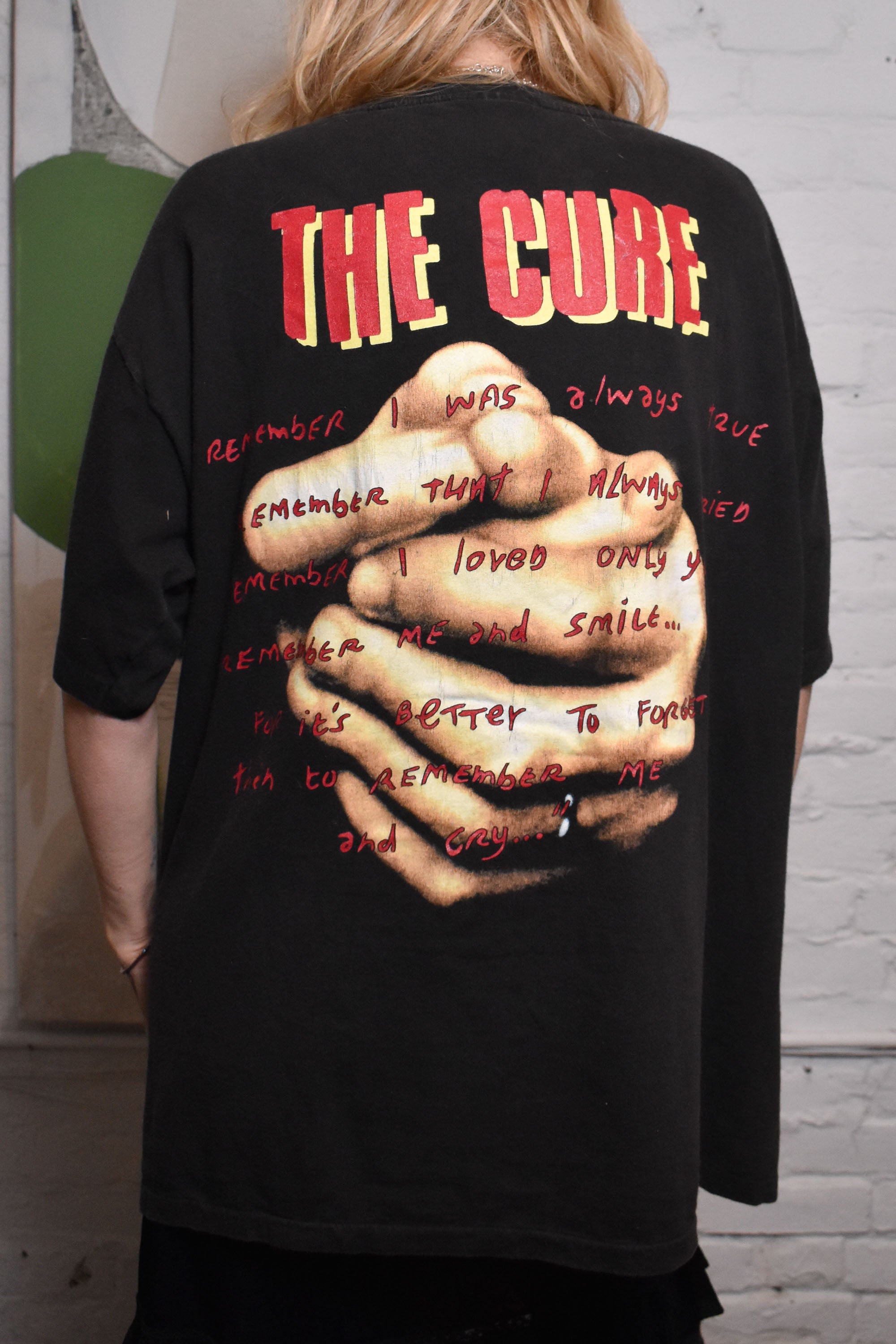 The cure vintage shirt hot sale