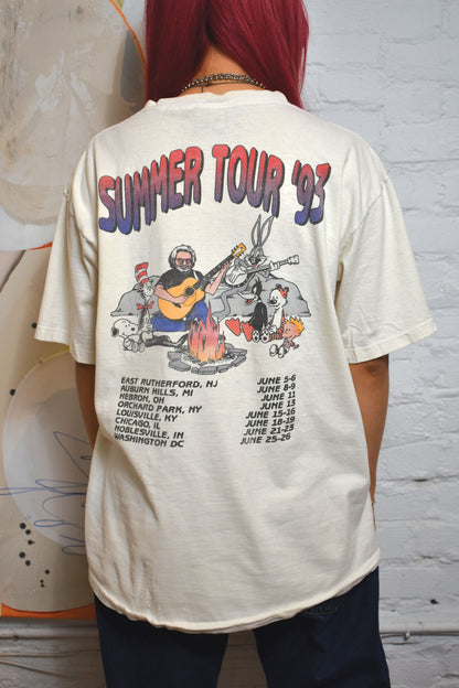 Vintage 1993 "Grateful Dead Summer Tour" Come Along Or Go Alone T-shirt