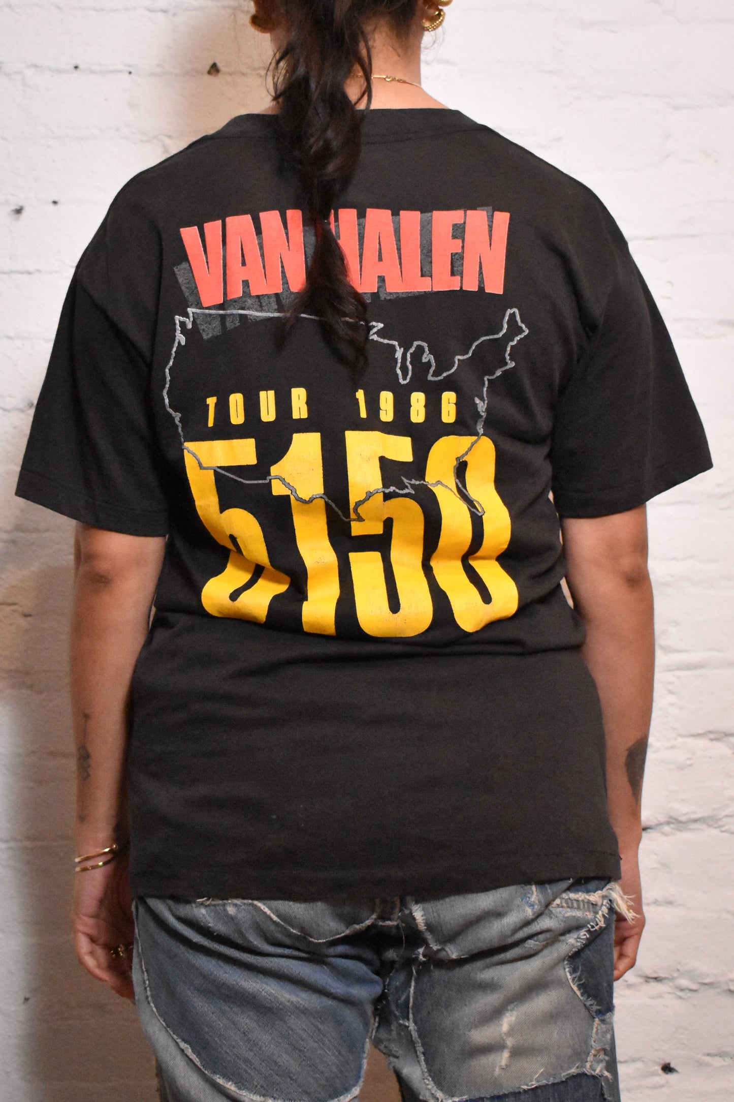 Vintage Van Halen Tour 1986 5150 T Shirt