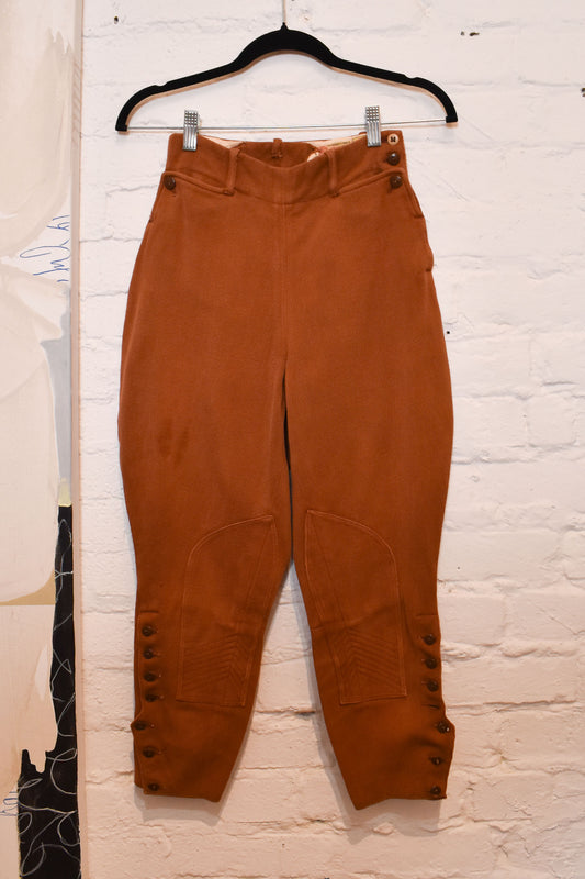 Vintage 1940s "Caledonia" Gabardine Riding Pants