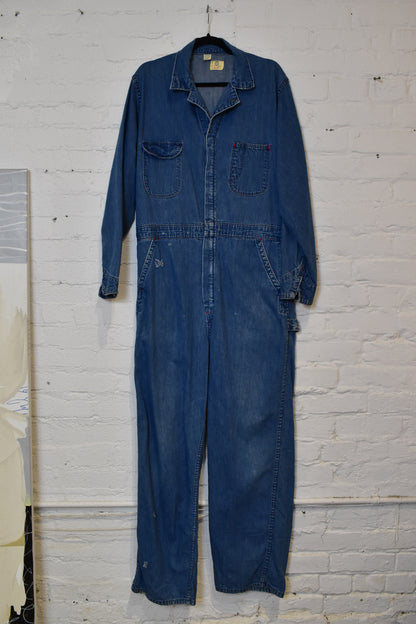 Vintage 1960s Wrangler Big Ben Denim Coveralls