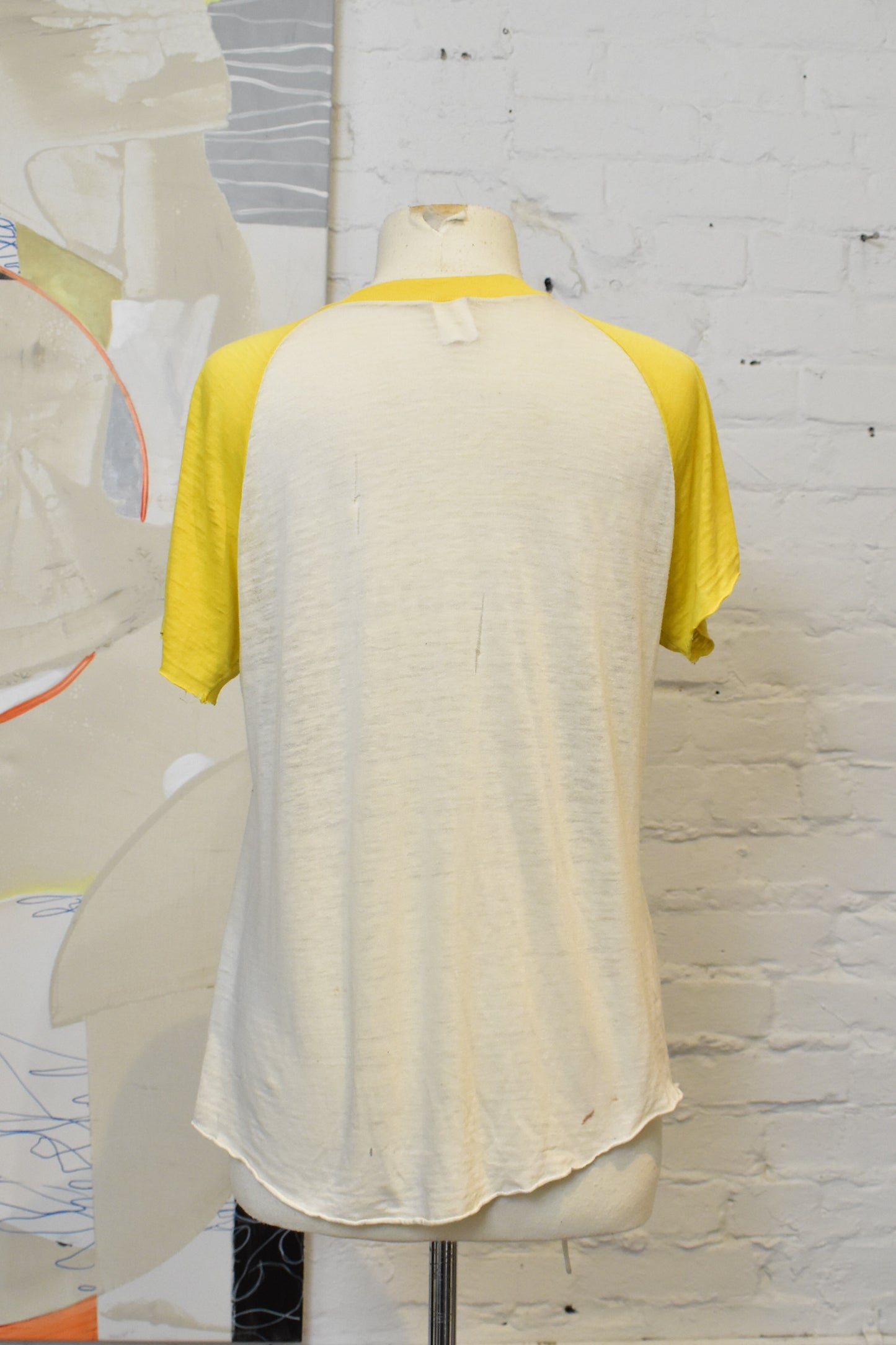 Vintage 1976 Kansas Corn & Blood Raglan T-shirt