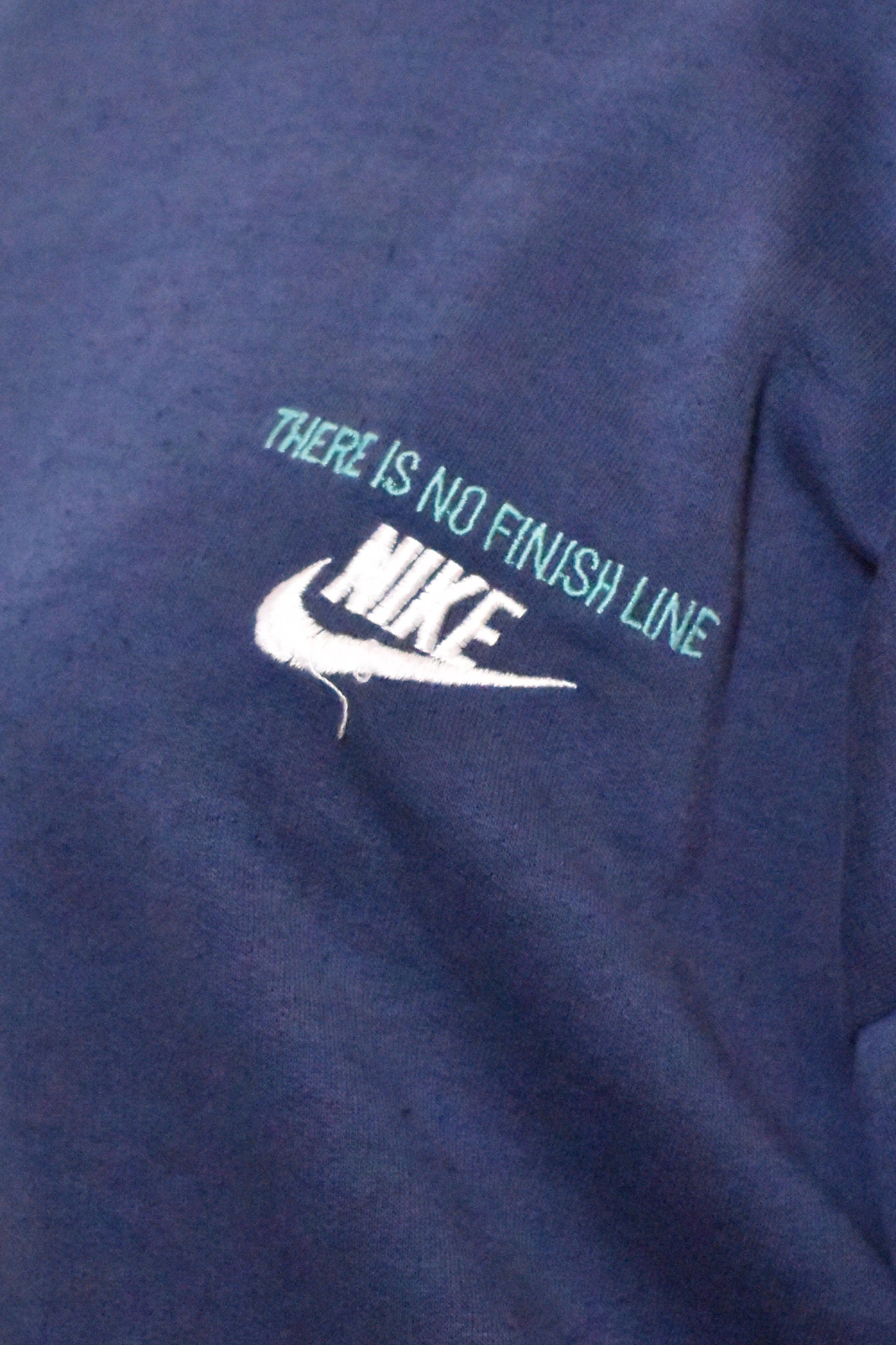 Vintage 90s/80s Nike “There Is No Finish Line” Crewneck Sweatshirt