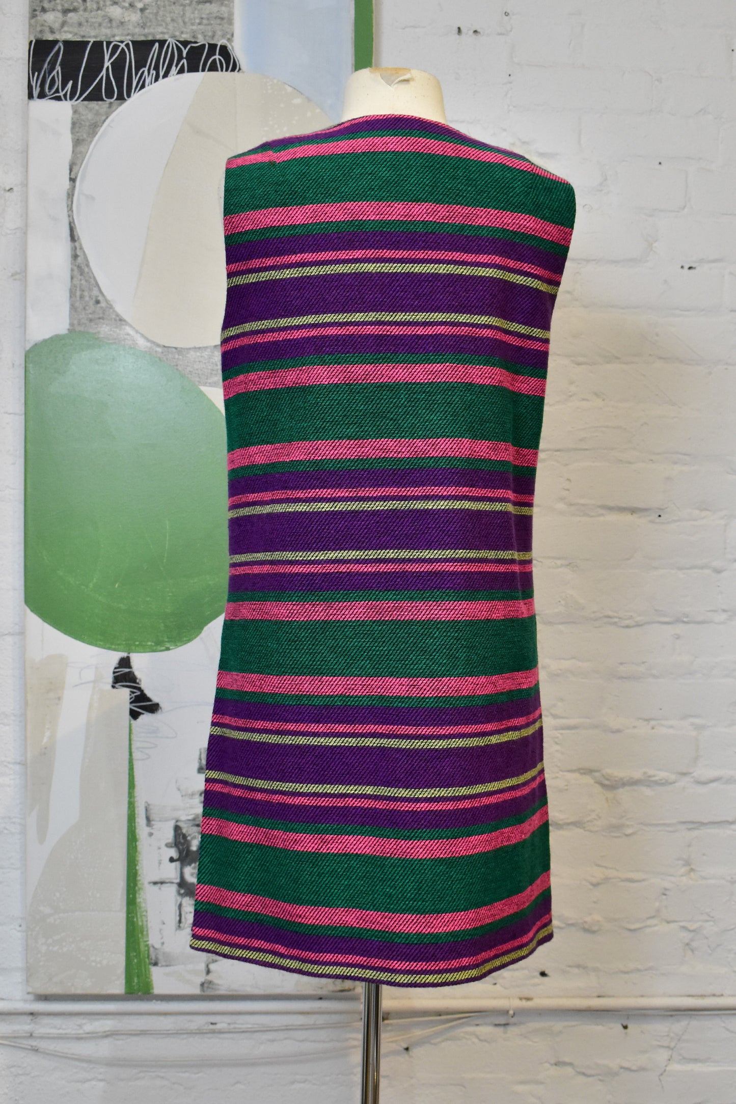 Vintage 1950s "Trude" Striped Vest