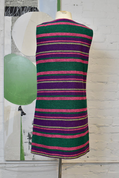 Vintage 1950s "Trude" Striped Vest