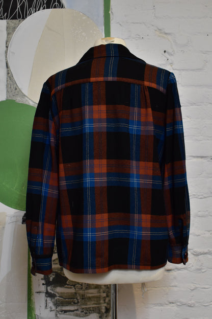 Vintage 1960s "Pendleton" Plaid Blazer Jacket