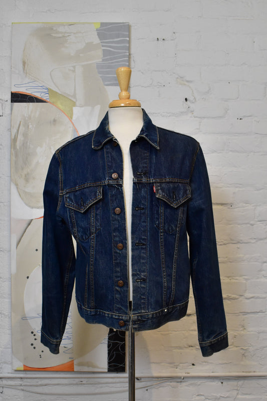 Vintage 70s Levis Type 3 Denim Trucker Jacket