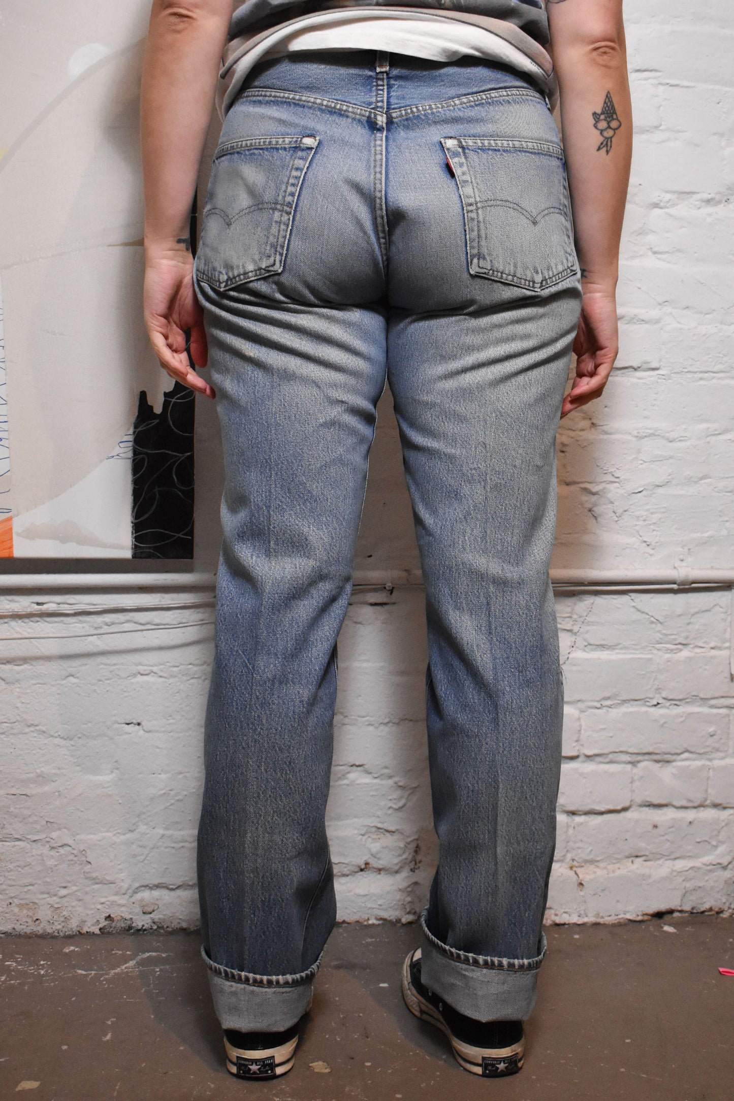 Vintage 1980s "Levi's 501" Redline Selvedge Jeans