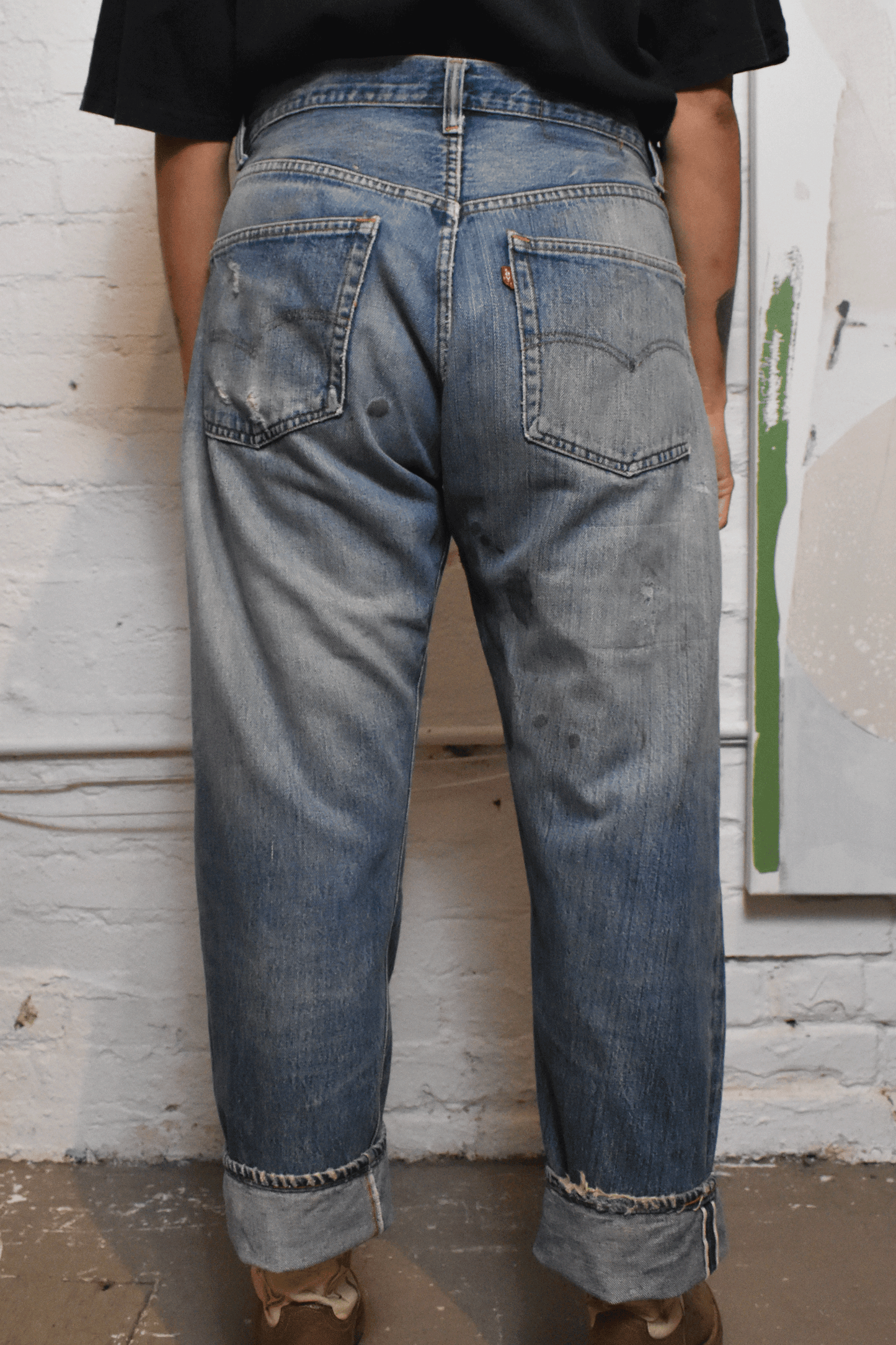 Vintage 1980s "Levi's 501" Red Line Selvedge Jeans