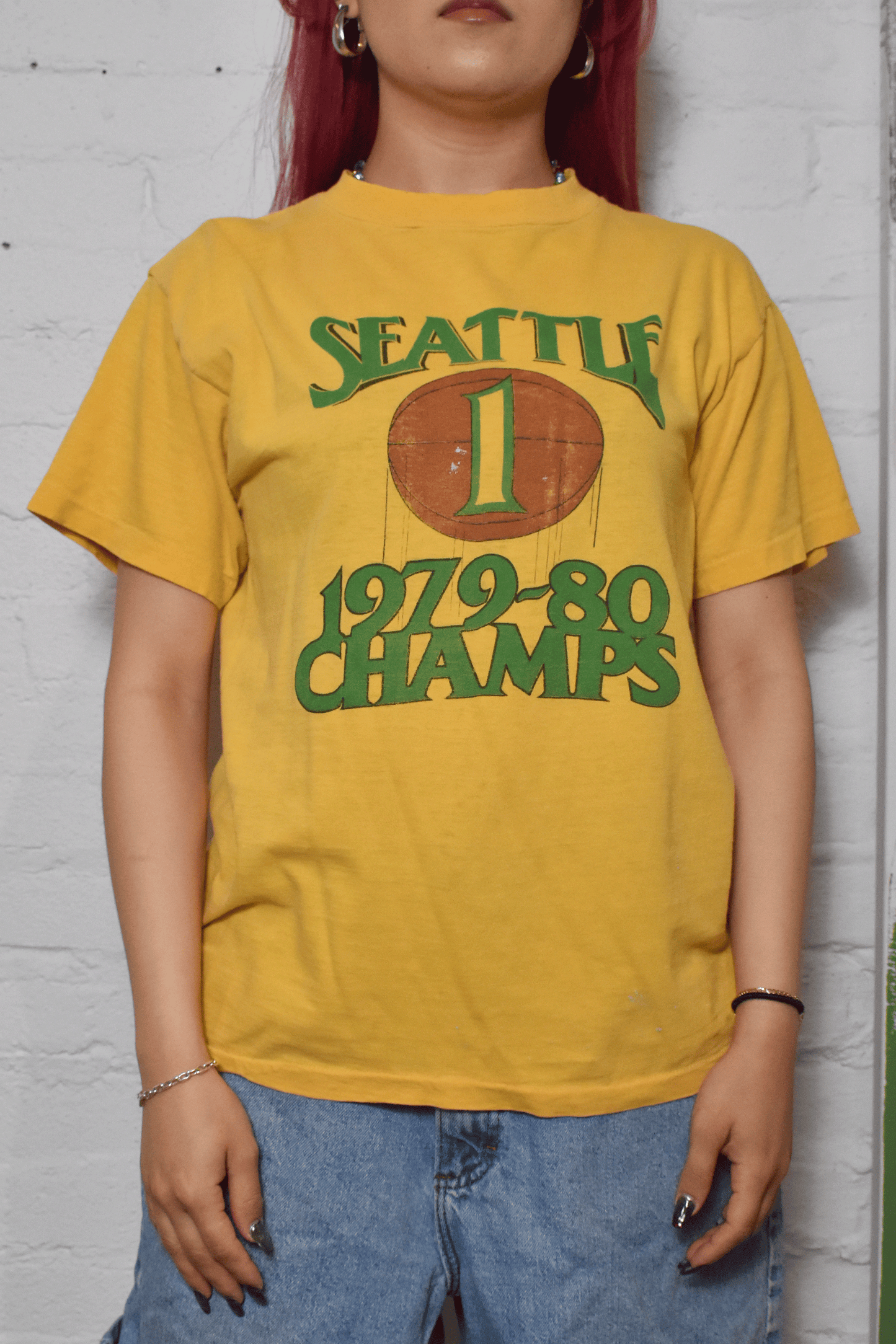 Vintage 1979/80 Seattle Sonics Champs T-shirt