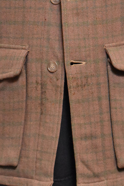 Vintage 1940s "Woolrich" Plaid Jacket