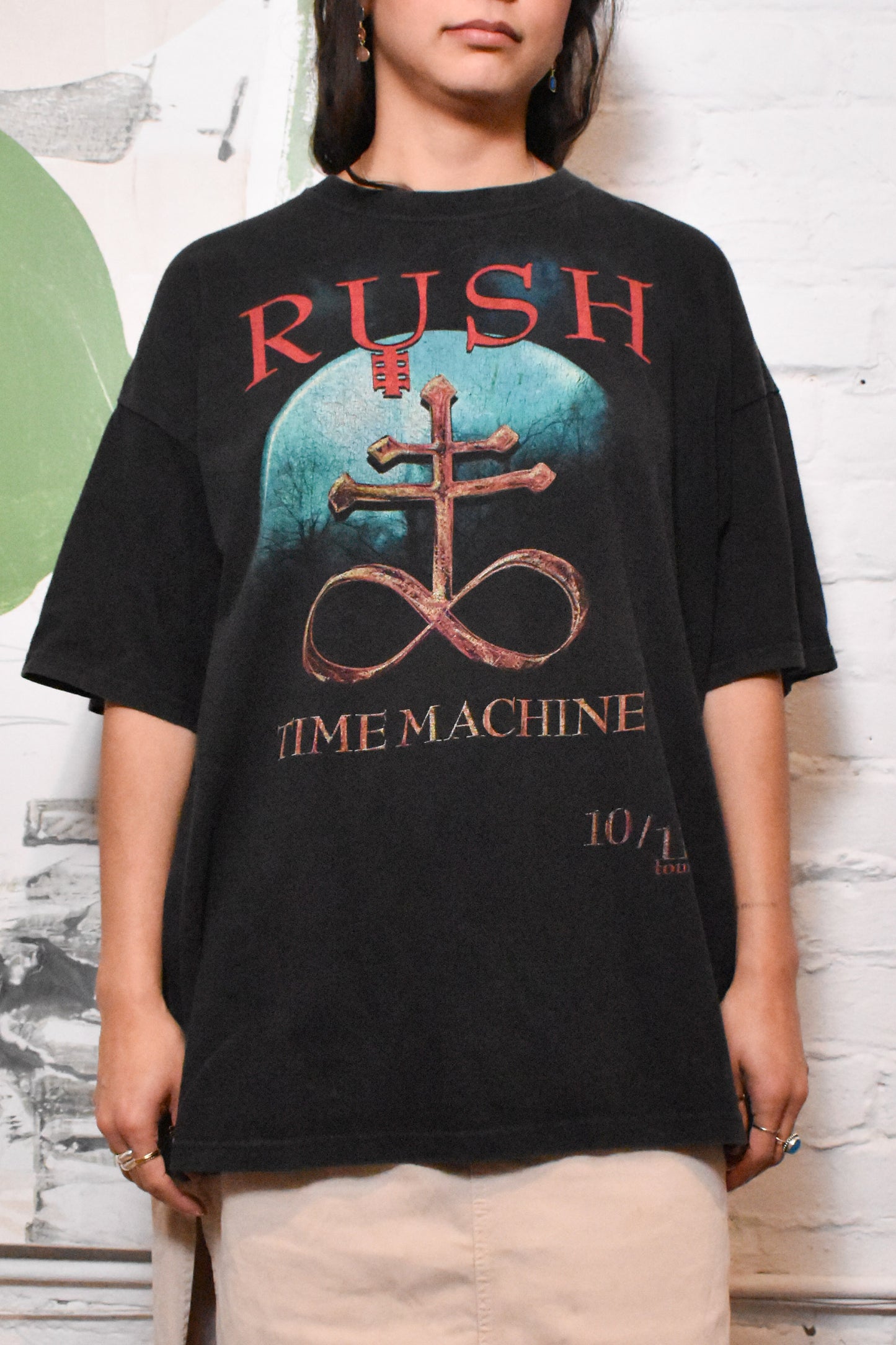 Vintage 10/11 Rush Time Machine Tour T-shirt