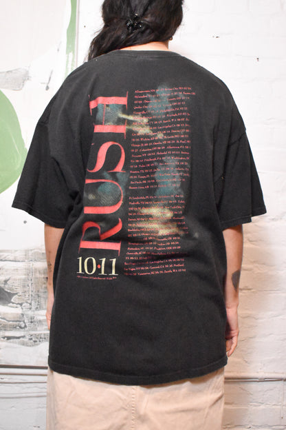 Vintage 10/11 Rush Time Machine Tour T-shirt