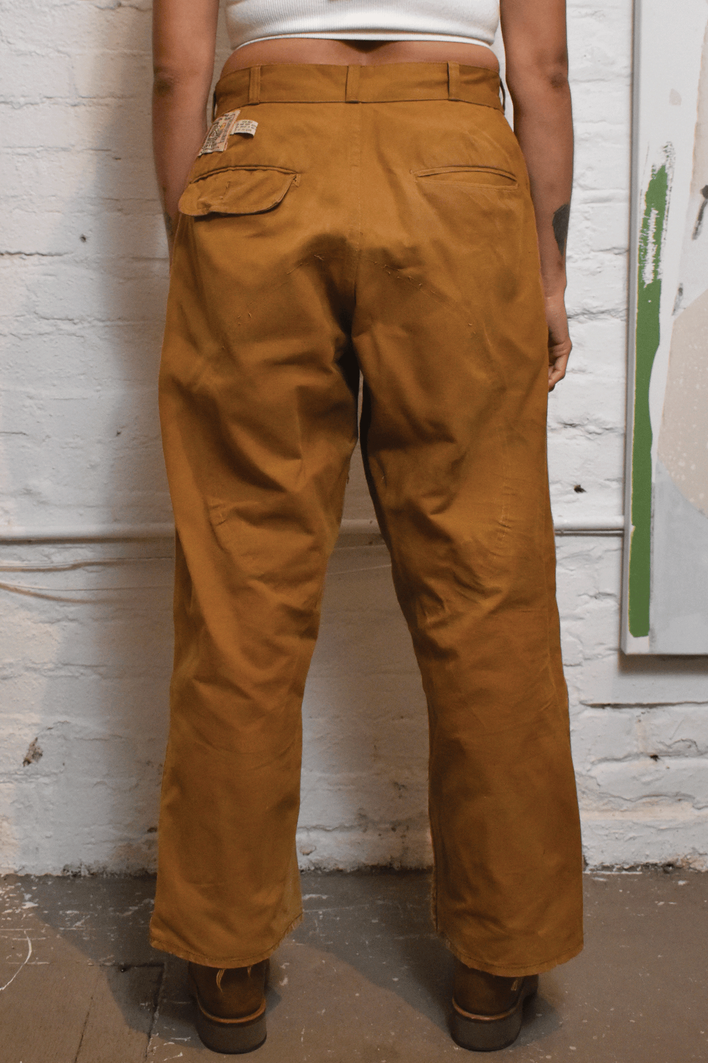 Vintage 1950s "Hudson's Bay" Canvas Outdoor Trousers