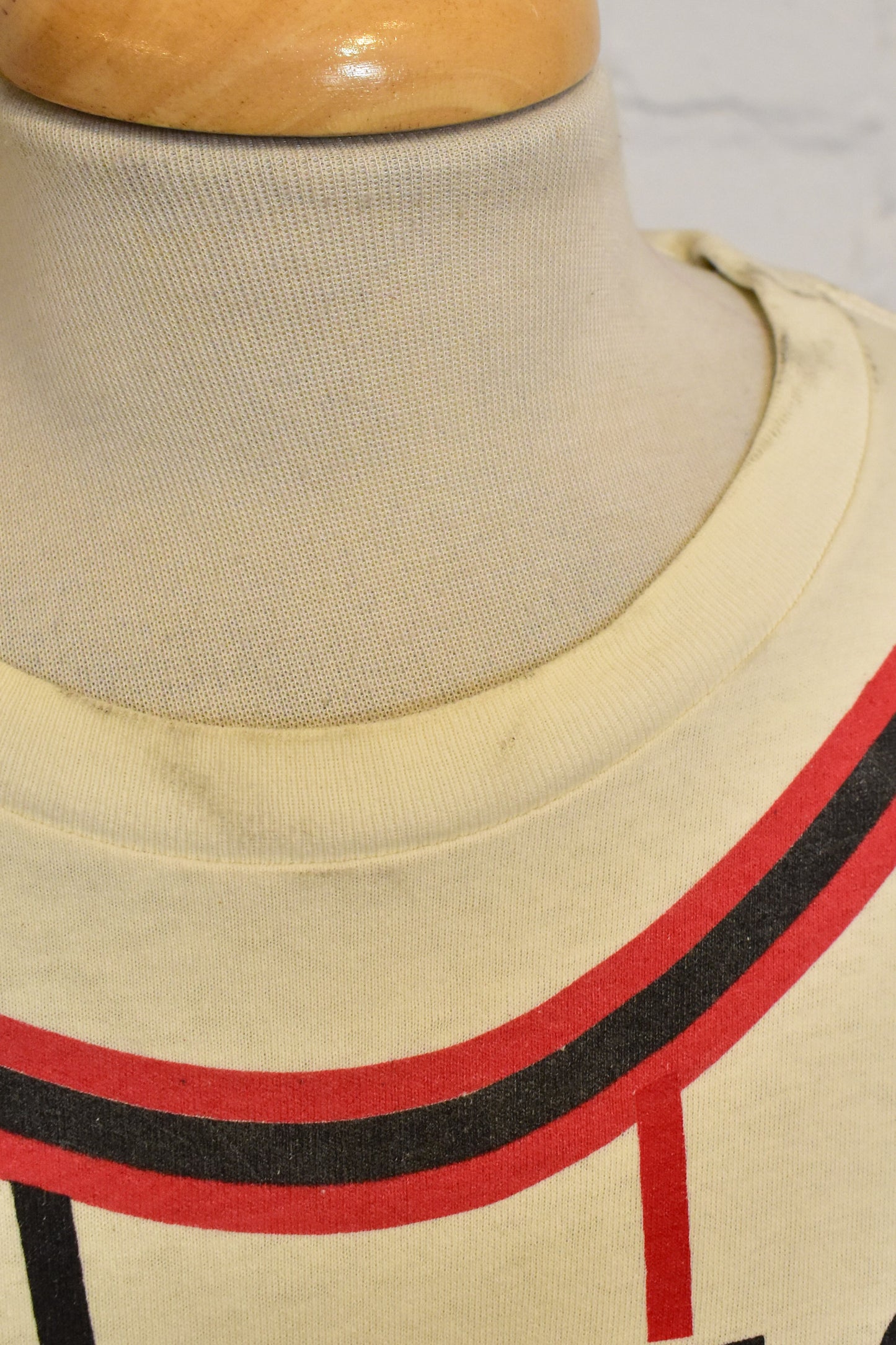 Vintage 1990s "Chicago Bulls" Pinstriped Jersey Tee