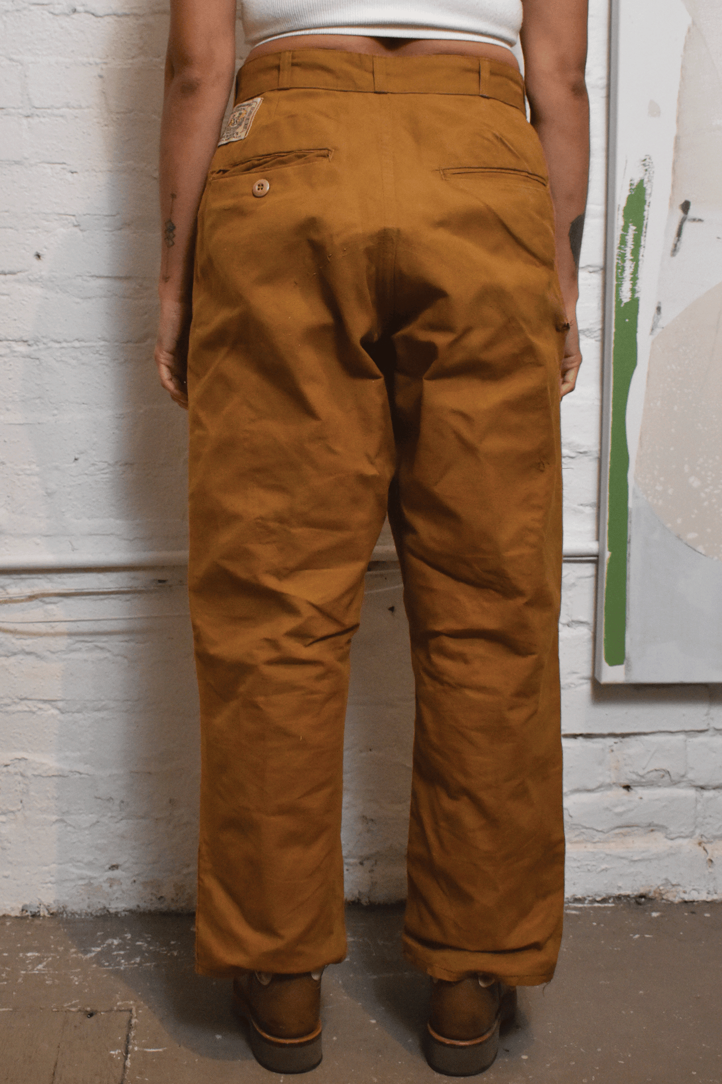 Vintage 1950s "Hudson's Bay" Canvas Outdoor Trousers