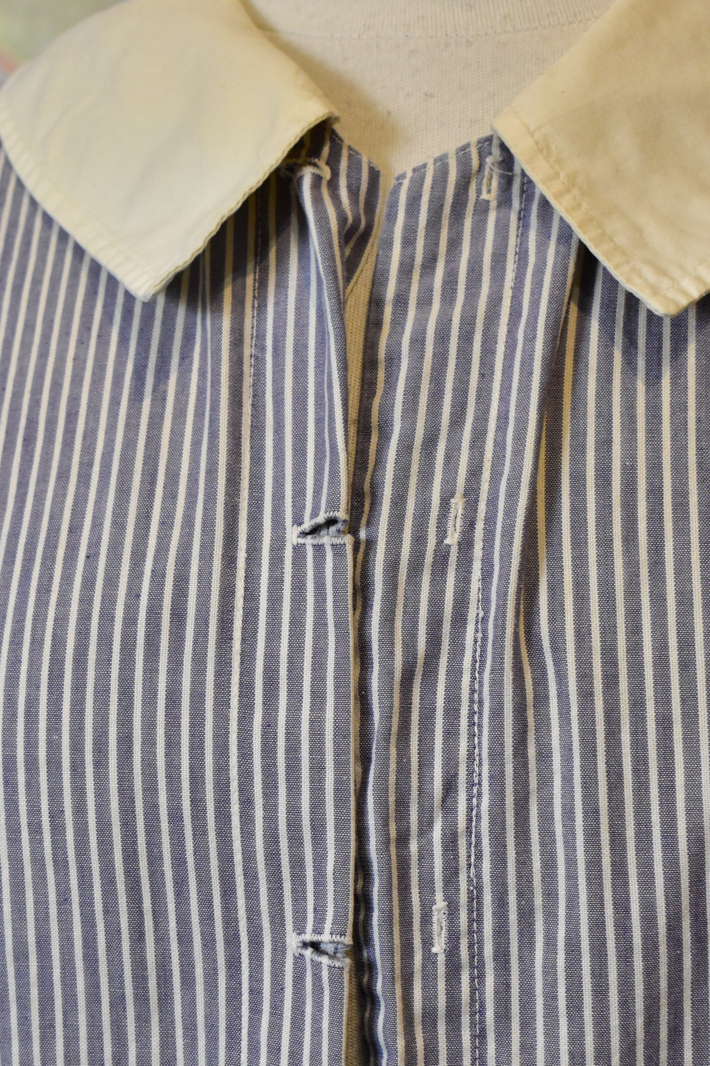 Vintage 1930s 1940s Pin Stripe Nursing Uniform