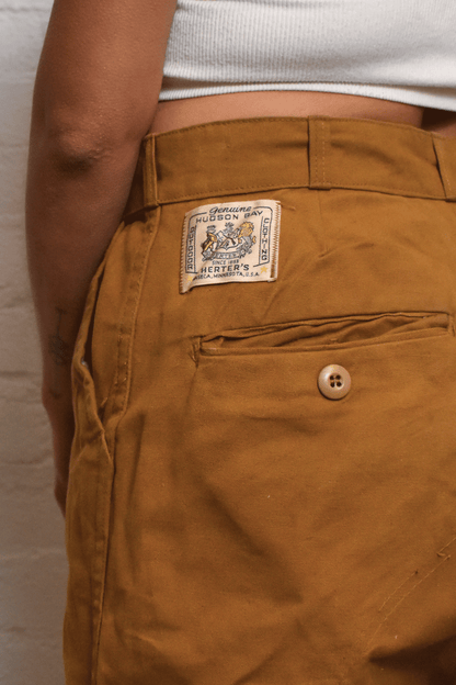 Vintage 1950s "Hudson's Bay" Canvas Outdoor Trousers